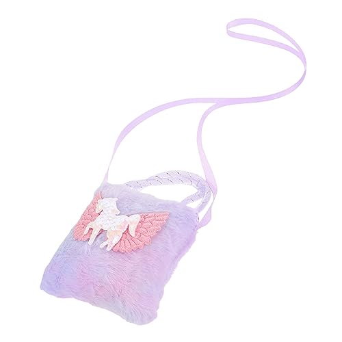 WRITWAA Einhorn-geldbörse Für Kleine Mädchen Einhorn-Tasche Mit Schultergurt Einhorn-Handtasche Zum Umhängen Geldbörse Für Kleinkinder-mädchen Zum Tragen Von Taschentüchern Und Kleinen von WRITWAA