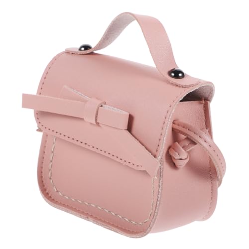 WRITWAA Umhängetasche für Kinder aufbewahrungssack Kinder kindertasche geldbörse Umhängetasche mit Schleife Geschenke Schwarze Handtasche Mode Umhängetasche für kleine Mädchen Mini von WRITWAA