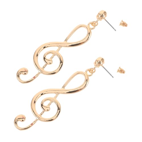 WRITWAA Vintage Musiknoten Ohrringe Damen Retro Stil Kreative Dangle Ohrschmuck für Frauen Kunstliebhaber Elegant Extravaganter Modeschmuck für Hochzeit Party Alltag von WRITWAA