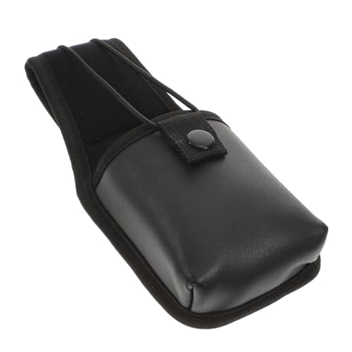 WRITWAA - -gürteltasche Handy-geldbörse Handy Steht Handyhalter Taillen-Handytasche Handytasche Für Handy Tragbare Handytasche Halterung Für Handy Handy-ständer Eva Black von WRITWAA