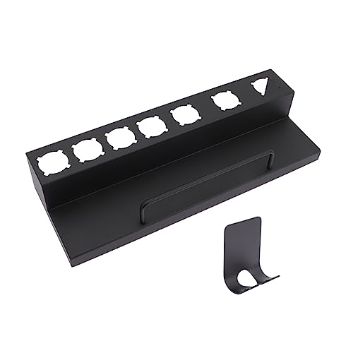 WRITWAA Wandregal Für Lockenwickler Halter Für Lockenstab Zum Aufhängen Organizer Für Haar-styling-tool Geeignet Für Schminkraum Schlafzimmer Badezimmer Waschraum Und Frisierbereich von WRITWAA