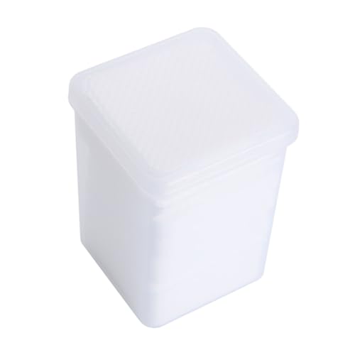 WRITWAA Wiederverwendbare Make-up Entferner Baumwolle Pads Fusselfreie Wischpads Für Gesicht Und Nägel Zur Gründlichen Reinigung Von Haut Und Kleberflaschen Mit Baumwollpads in Weiß von WRITWAA