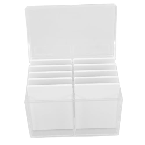 WRITWAA Wimpern-aufbewahrungsbox Aus Acryl Mehrschichtig Organizer Für Falsche Wimpern Displaybox Für Wimpernsammlung Leicht Zu Transportieren von WRITWAA