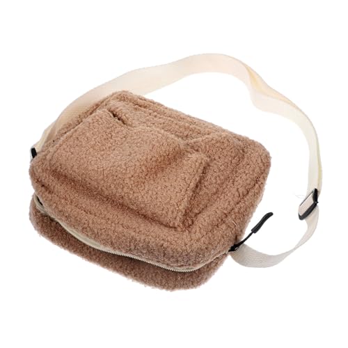 WRITWAA Plüsch-umhängetasche Für Damen Hase-form Tasche Mit Großem Fassungsvermögen Tragbar Als Schultertasche Oder Handtasche Für Telefon Münzen Und Andere Gegenstände von WRITWAA