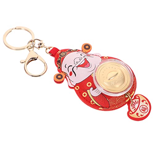 WRITWAA Dekorativer Im Chinesischen Stil Neujahrsornament Schlüsselanhänger Armband Geldbörse von WRITWAA