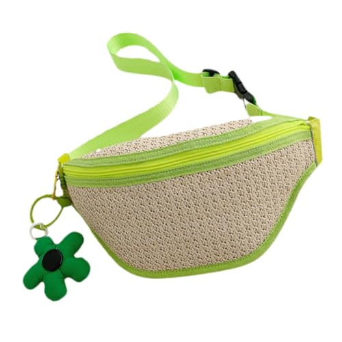 WRITWAA Gewebte Stroh Handtasche Für Damen Stroh Umhängetasche Sommer Clutch Schultertasche Mit Ausreichend Stauraum Für Telefon Schlüssel Und von WRITWAA