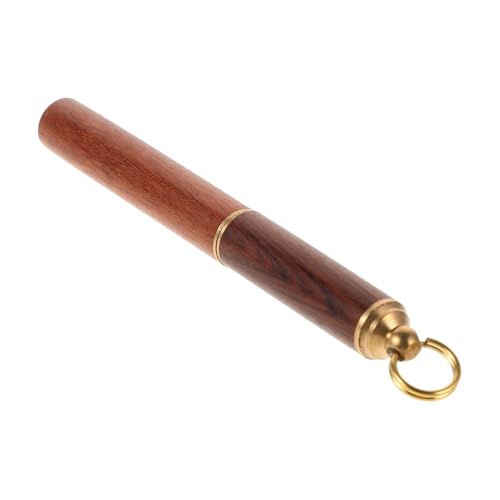 WRITWAA Holz Ohrenschmalzentferner Mit Metall Ohrlöffel Ohrenreinigungswerkzeug Für Ohrenpflege Löffel Mit Abdeckung Für Unterwegs Ohrenschmalz-entfernungswerkzeug von WRITWAA