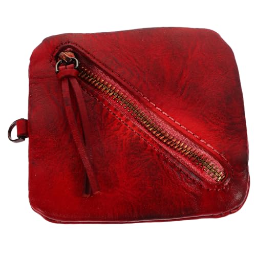 WRITWAA Retro-kopfhörer-geldbörse Für Damen Vintage-Design Reißverschlusstasche Für Kopfhörer Karten von WRITWAA