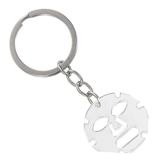 WRITWAA Novelty Facial Mask Keychain Kreativer Schlüsselanhänger Für Taschen Rucksäcke Und Gepäck Einzigartiger Dekorationsartikel Für Alltag Oder Besondere Anlässe von WRITWAA