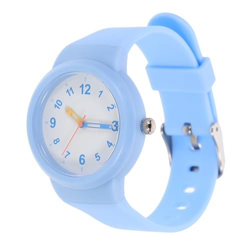 WRITWAA wasserdichte Armbanduhr für Schule und Alltag Einfache Analoguhr mit Präzisem Quarzwerk Stilvolles Design Robustes Material Angenehmer Jungen und Mädchen von WRITWAA