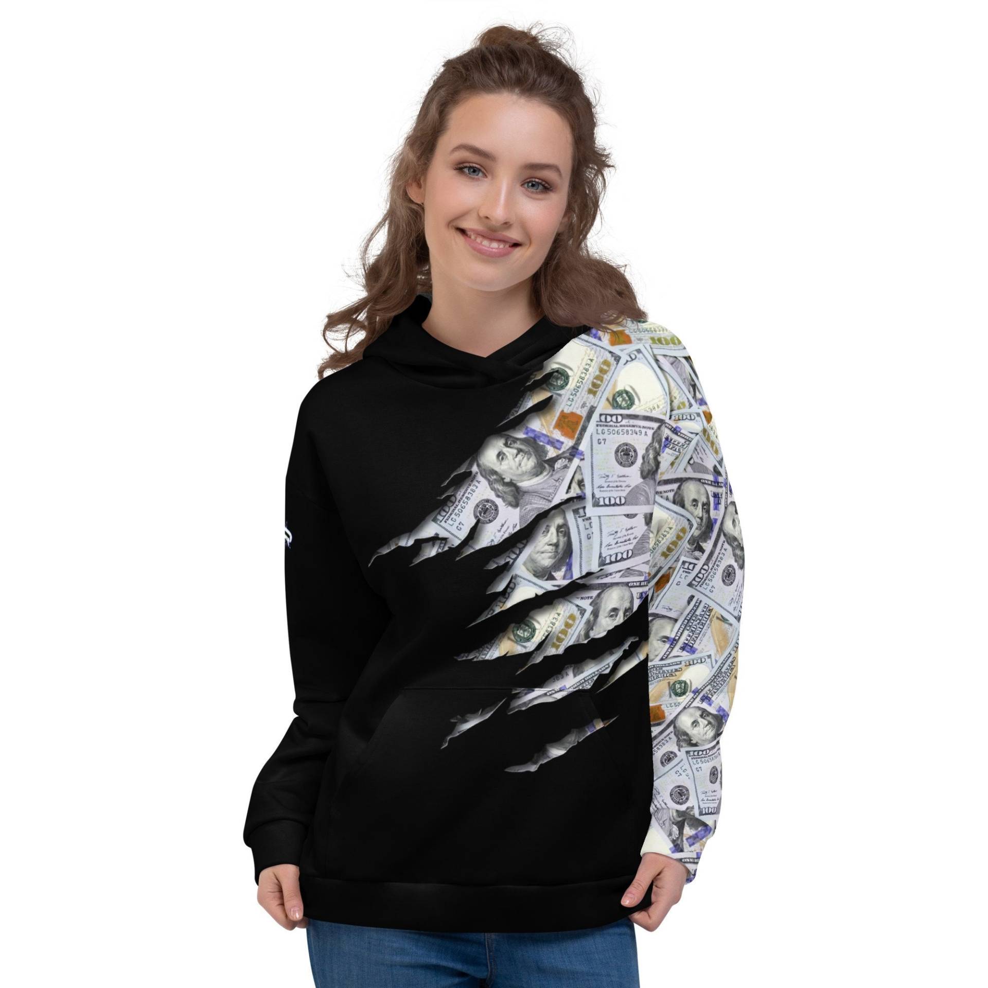 Hoodie Mit Dollar-Print Hoodie Mit Dollar-Print von WRLuxuryGermany