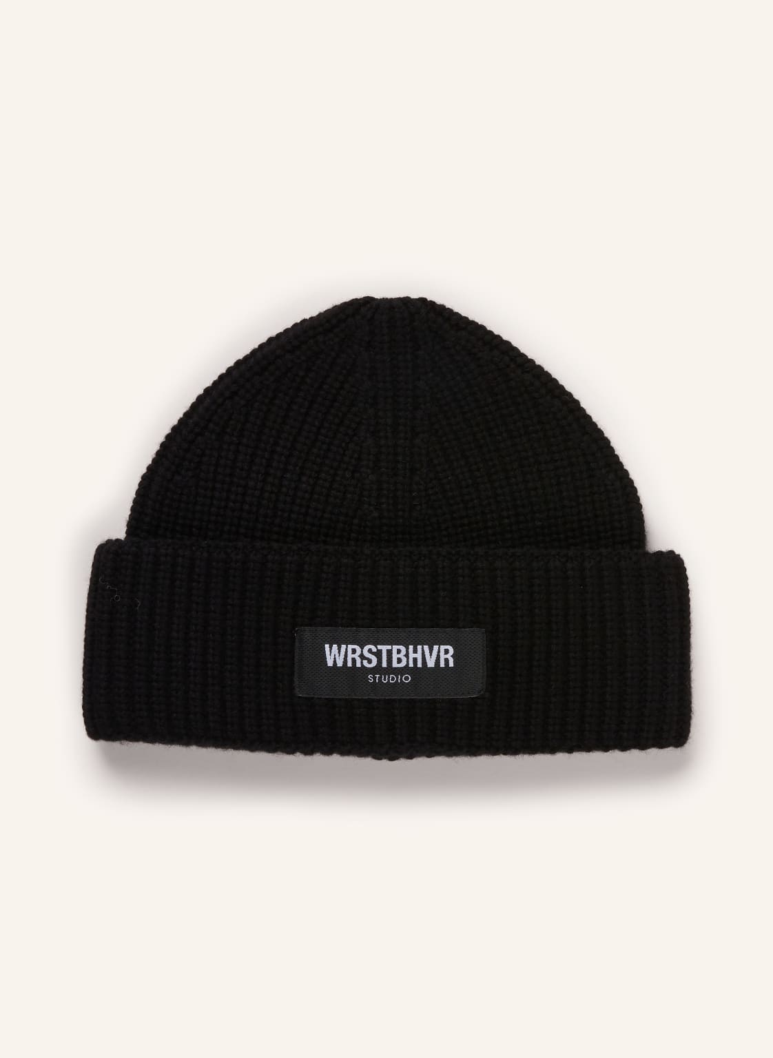 Wrstbhvr Beanie Maris schwarz von WRSTBHVR