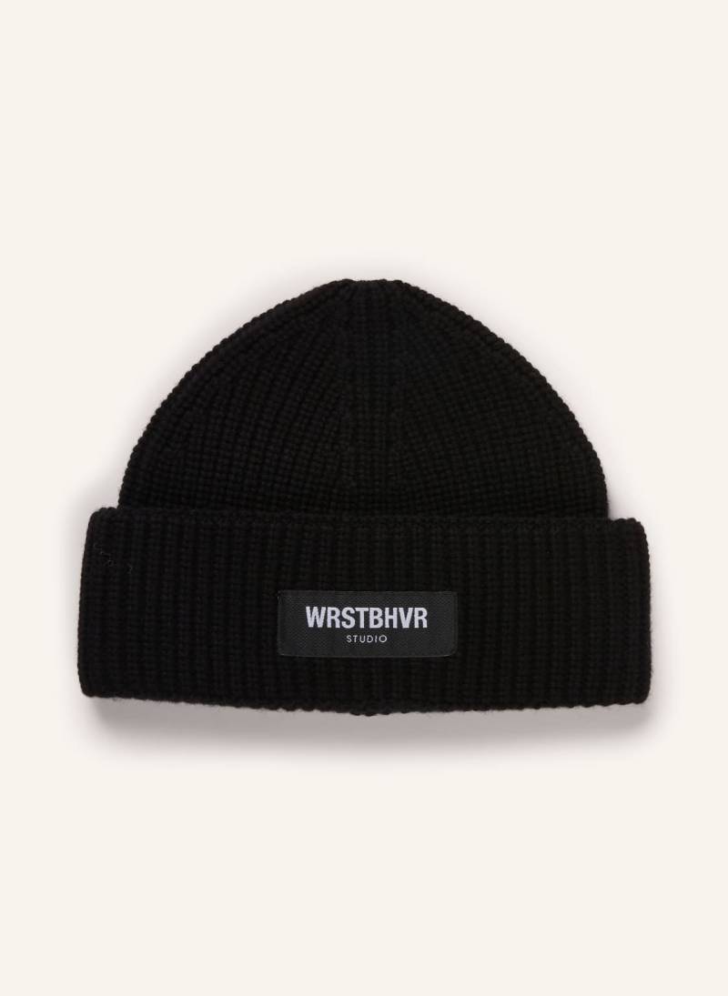 Wrstbhvr Beanie Maris schwarz von WRSTBHVR
