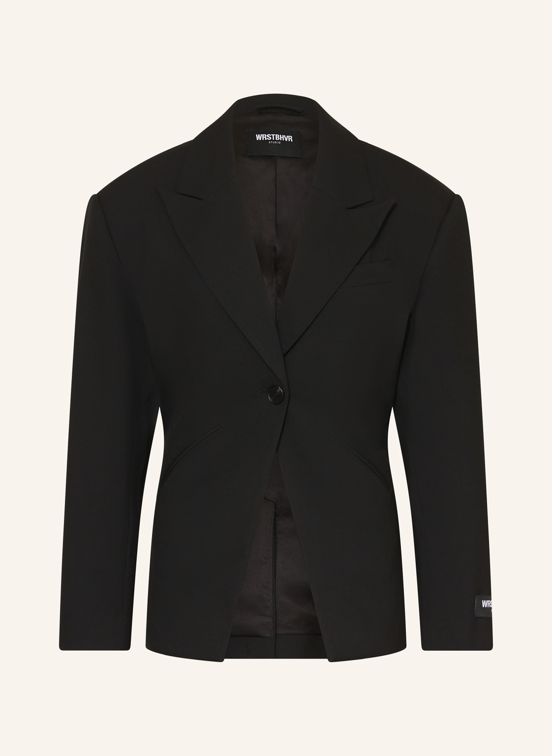 Wrstbhvr Blazer Anji schwarz von WRSTBHVR