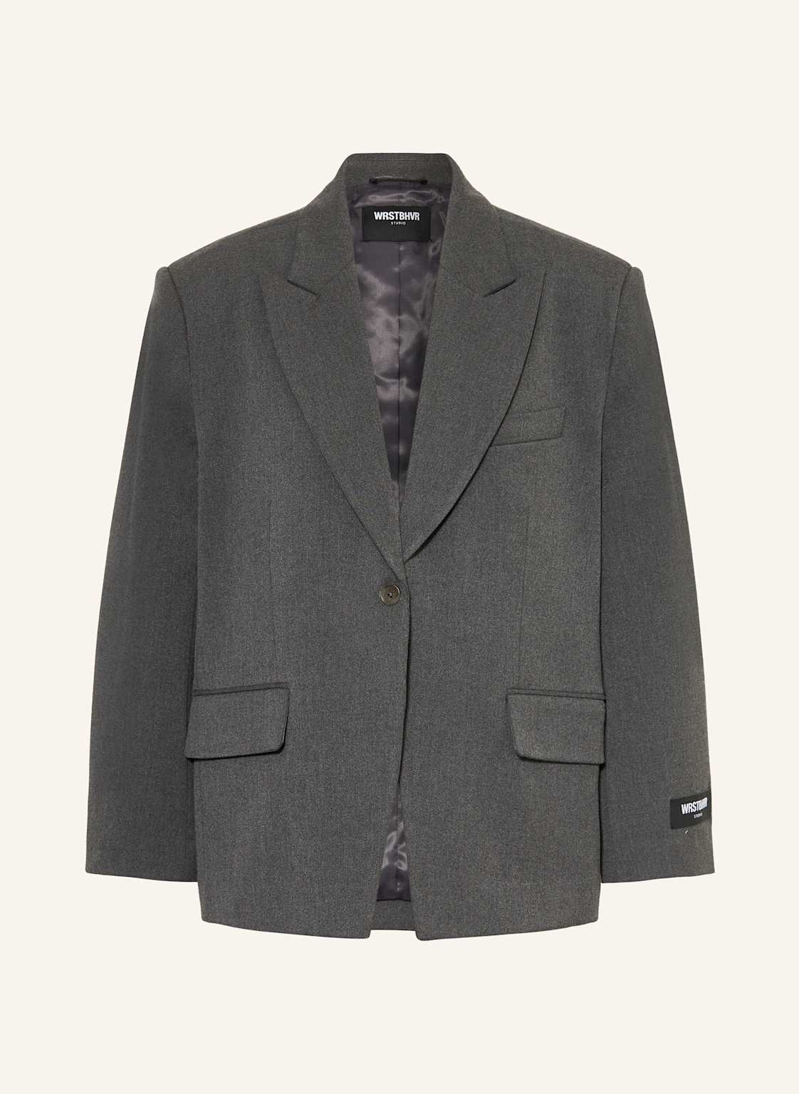 Wrstbhvr Blazer Madden grau von WRSTBHVR