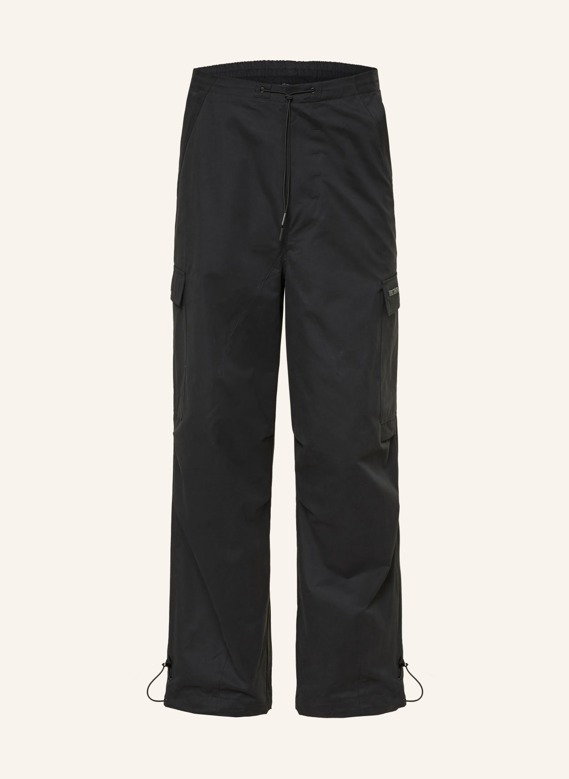 Wrstbhvr Cargohose Lasse schwarz von WRSTBHVR