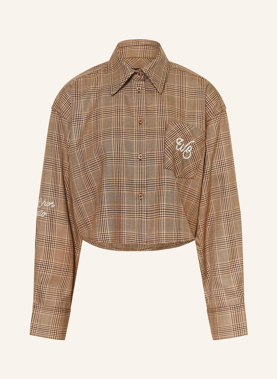 Wrstbhvr Hemdbluse Almira beige von WRSTBHVR