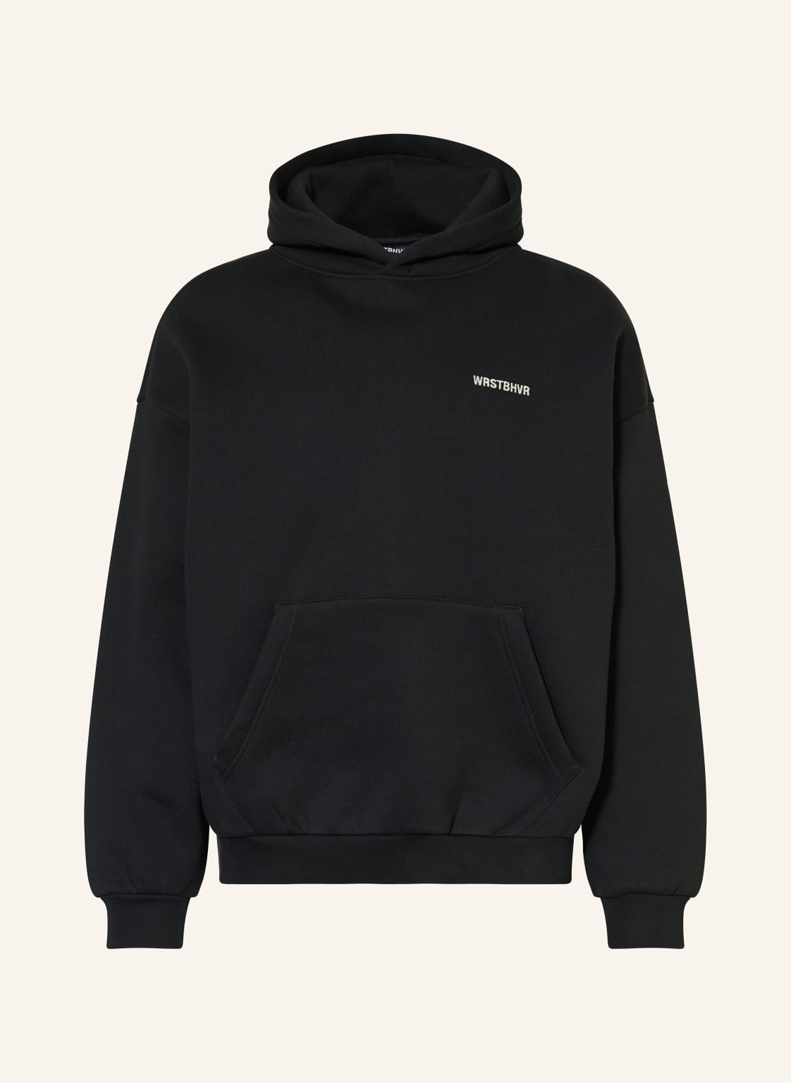 Wrstbhvr Hoodie Hako schwarz von WRSTBHVR