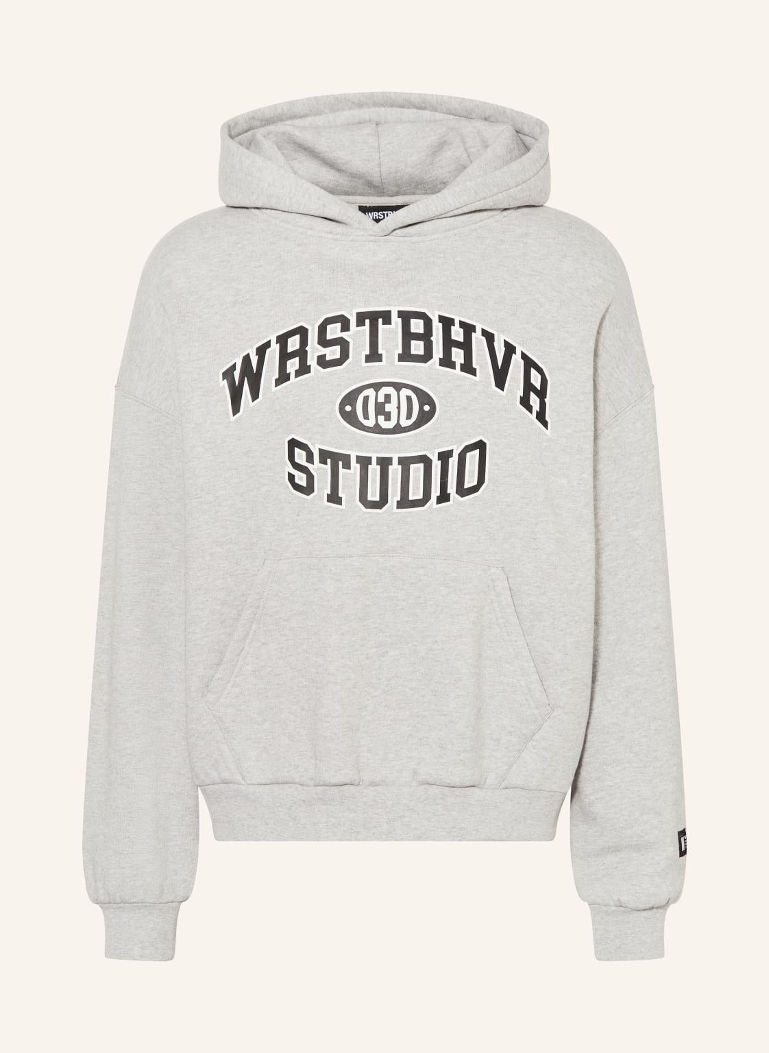 Wrstbhvr Hoodie grau von WRSTBHVR