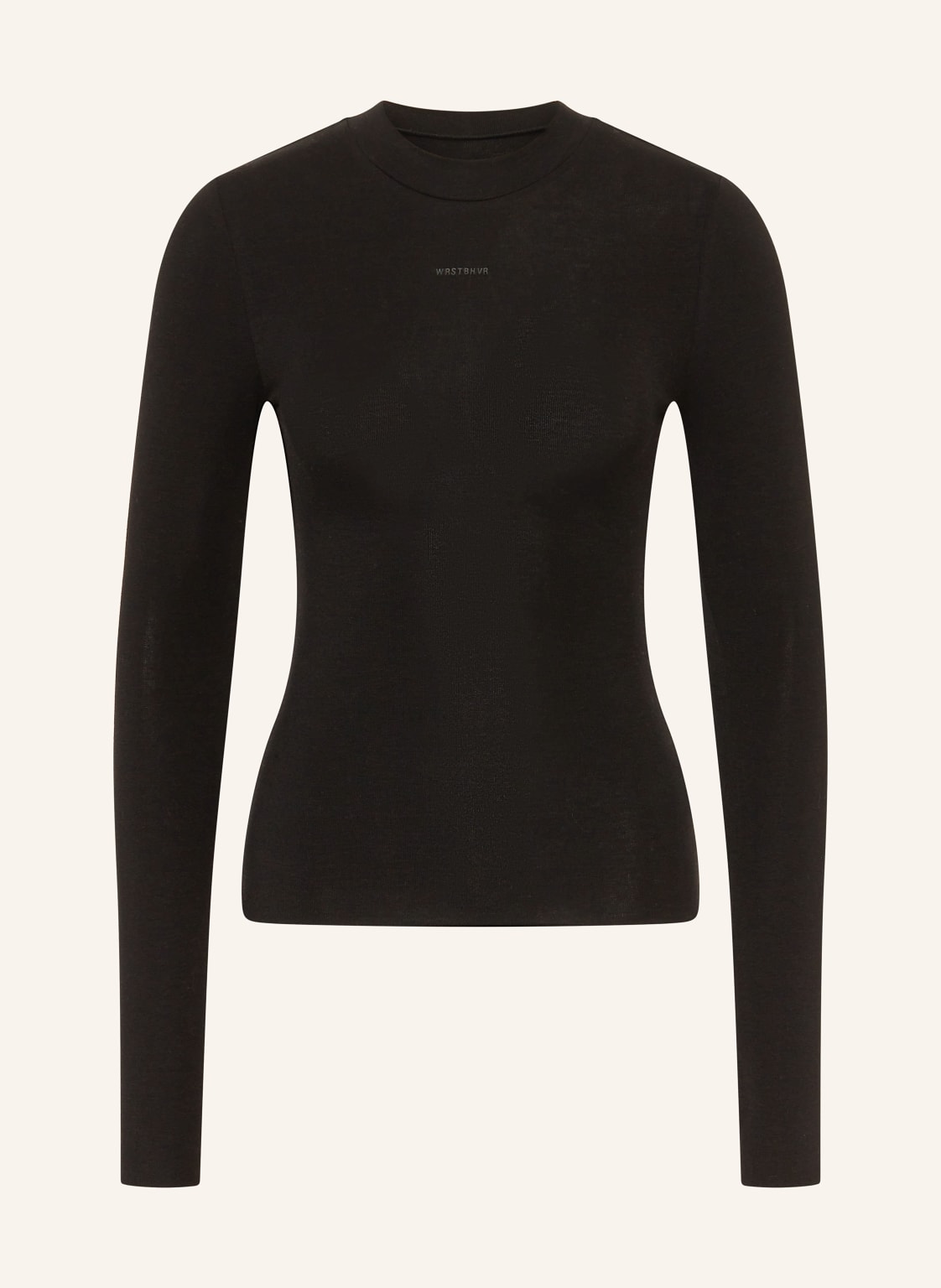 Wrstbhvr Longsleeve Amber schwarz von WRSTBHVR