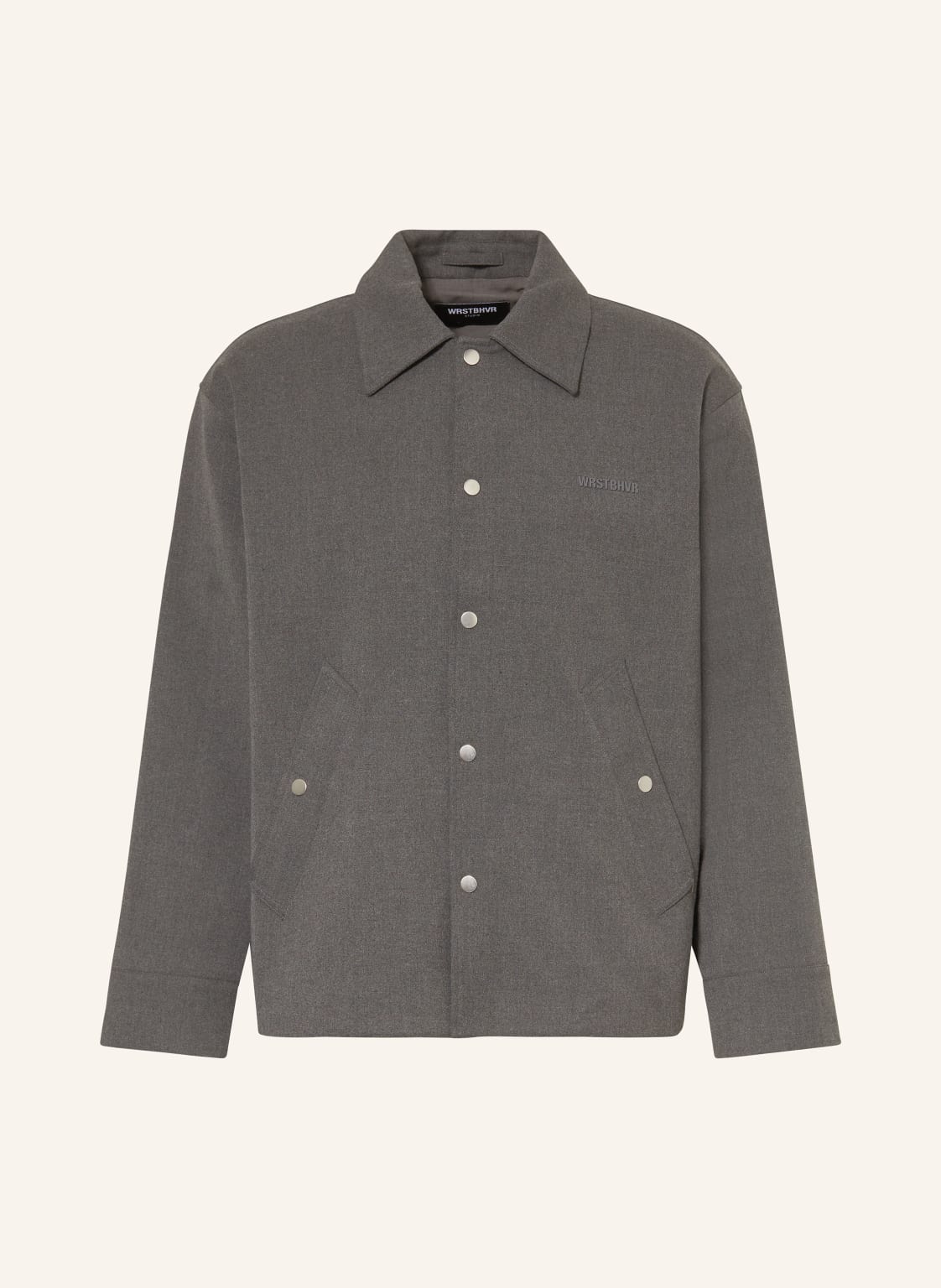Wrstbhvr Overjacket Feodor grau von WRSTBHVR