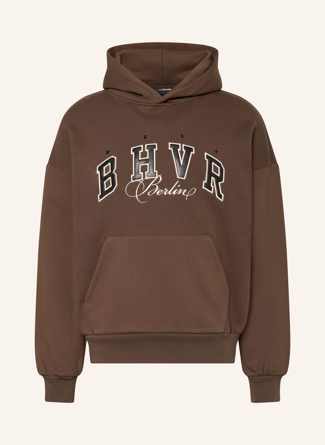 Wrstbhvr Oversized-Hoodie Crush braun von WRSTBHVR
