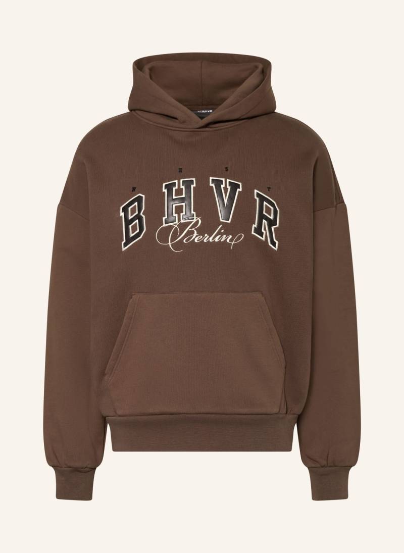 Wrstbhvr Oversized-Hoodie Crush braun von WRSTBHVR