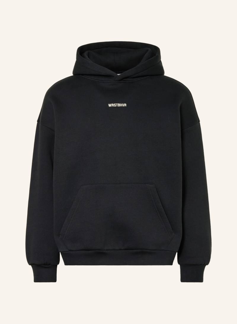 Wrstbhvr Oversized-Hoodie Garm v4 schwarz von WRSTBHVR