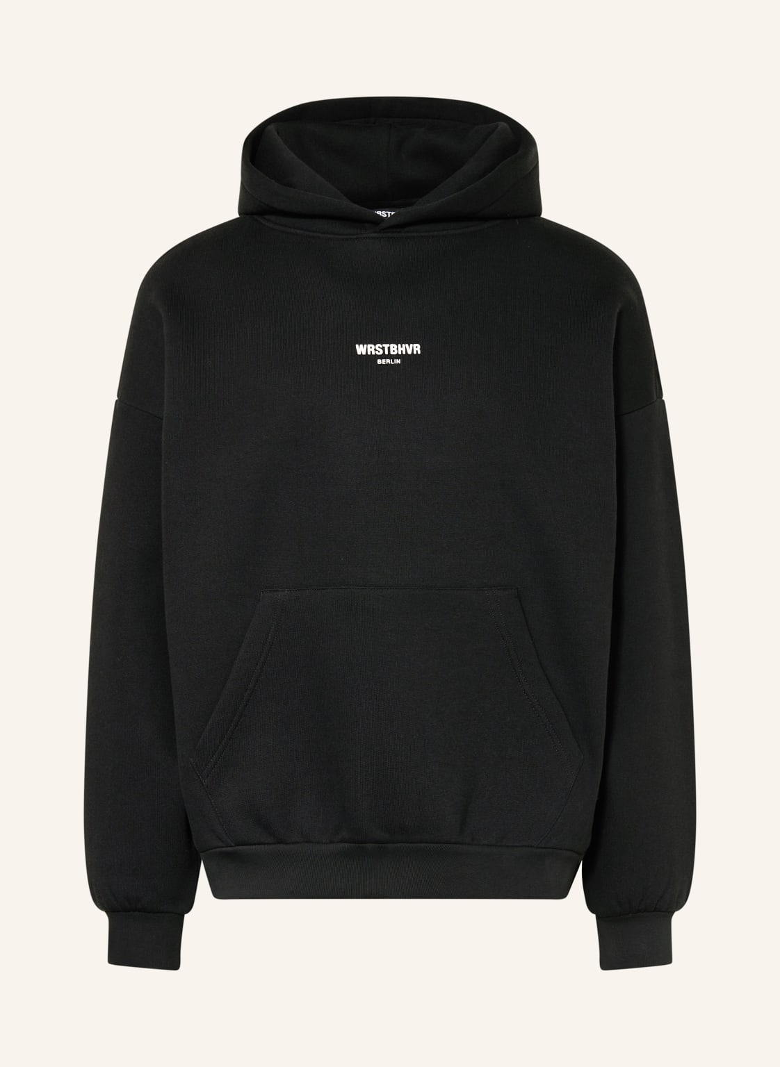 Wrstbhvr Oversized-Hoodie Onro 2 schwarz von WRSTBHVR