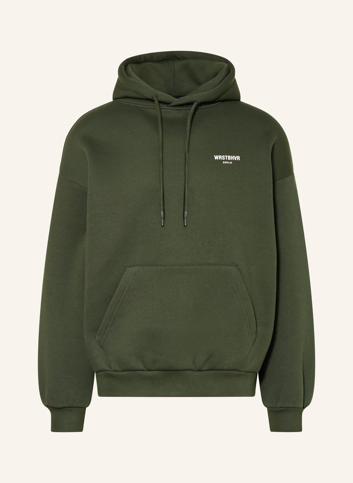 Wrstbhvr Oversized-Hoodie Studio v12 gruen von WRSTBHVR