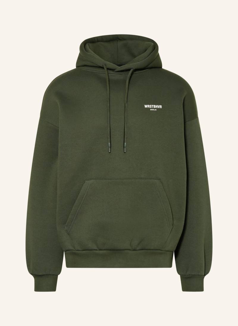 Wrstbhvr Oversized-Hoodie Studio v12 gruen von WRSTBHVR