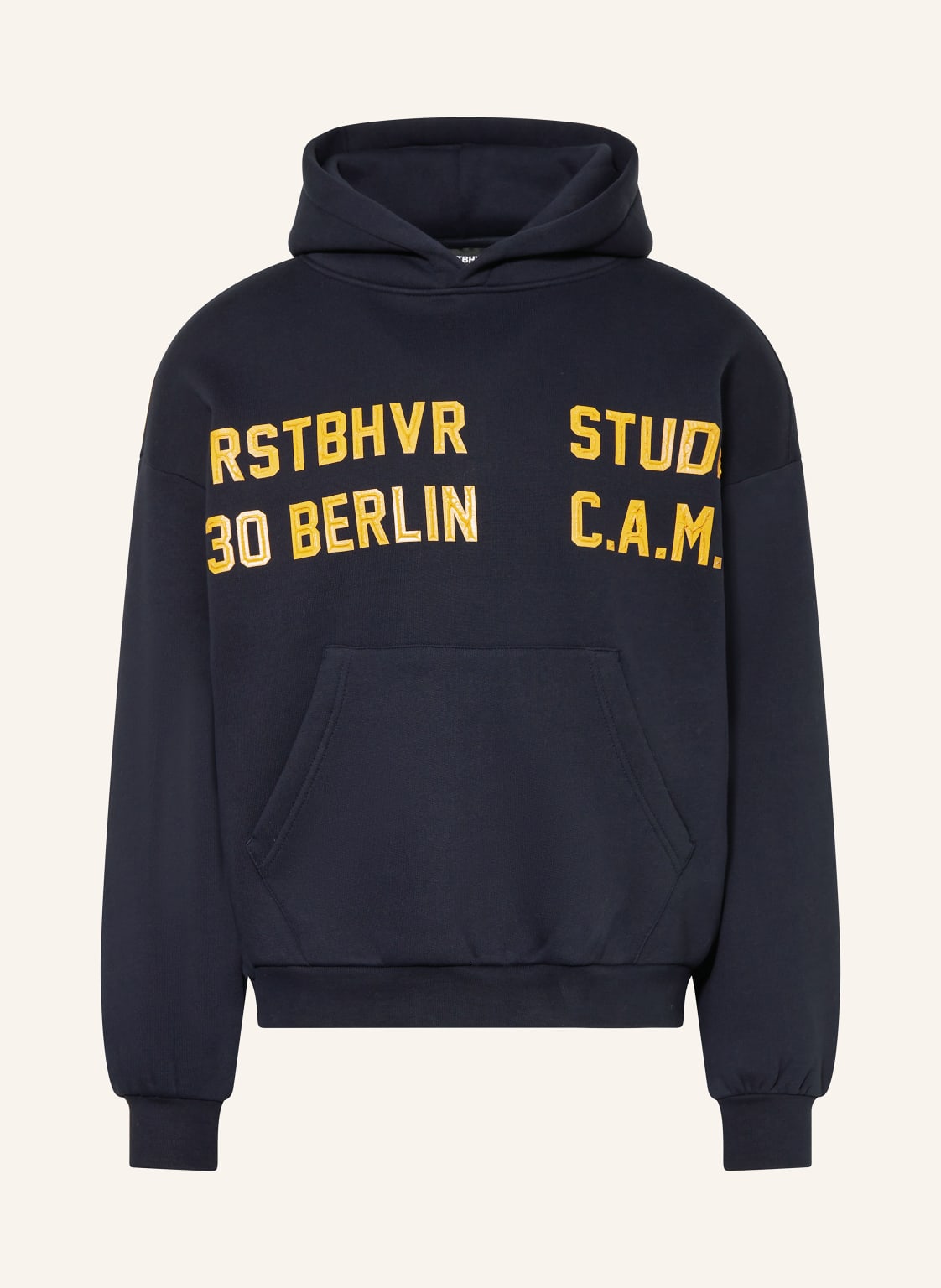 Wrstbhvr Oversized-Hoodie Vadim v3 blau von WRSTBHVR