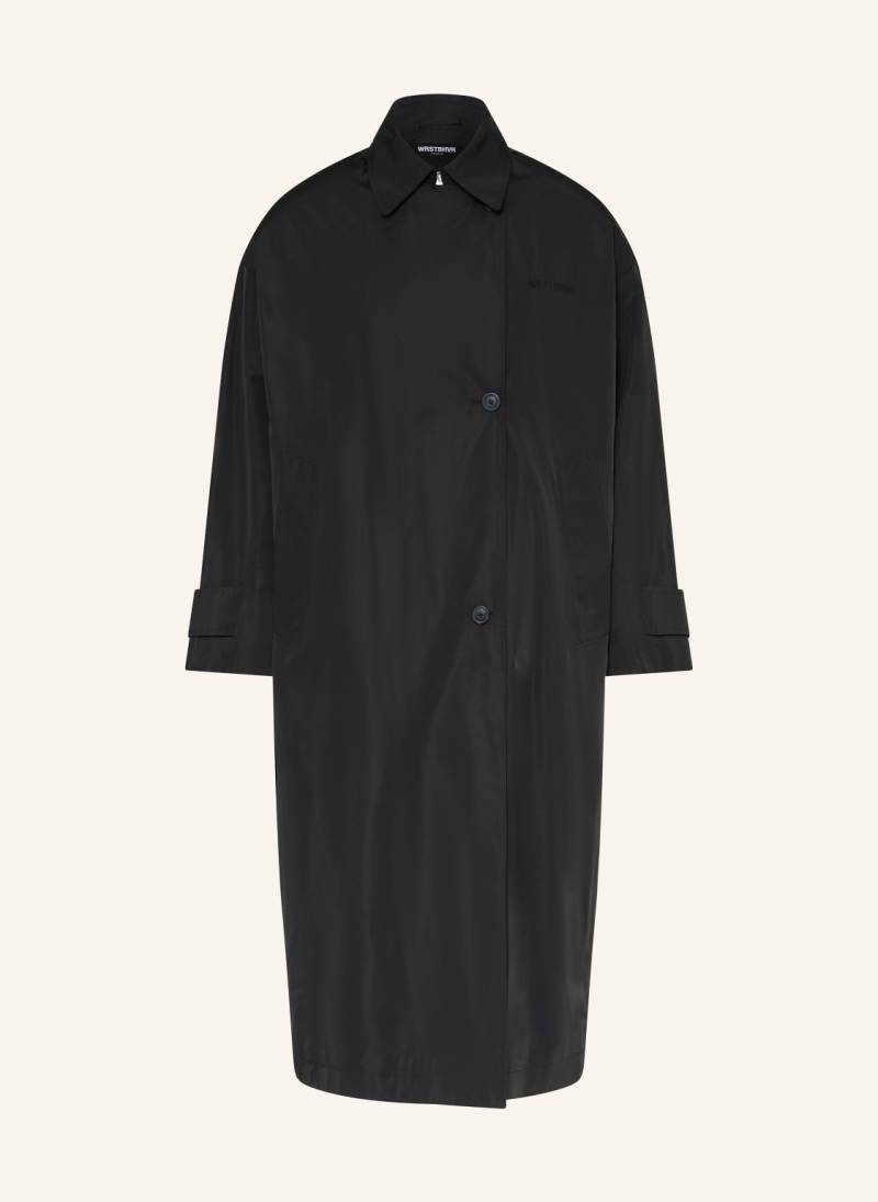 Wrstbhvr Oversized-Mantel Sanders schwarz von WRSTBHVR