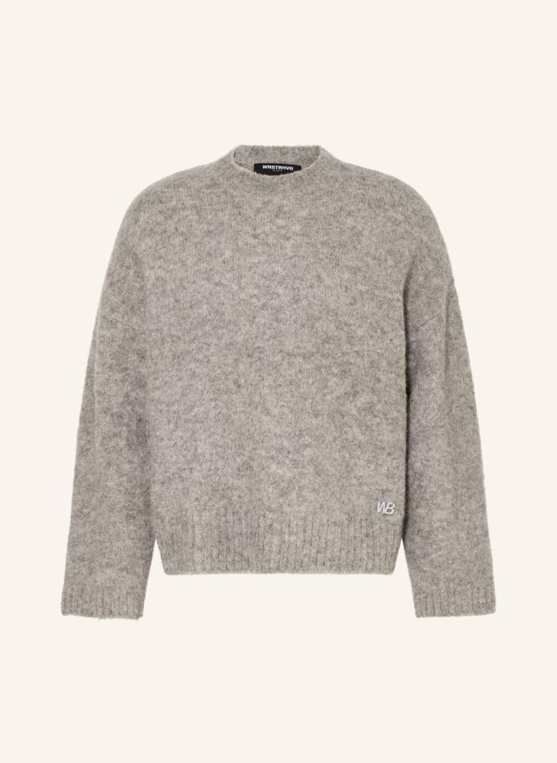 Wrstbhvr Oversized-Pullover Enci grau von WRSTBHVR