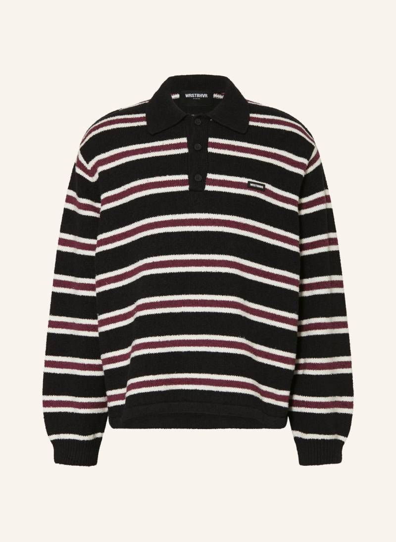 Wrstbhvr Oversized-Pullover Seth v2 schwarz von WRSTBHVR