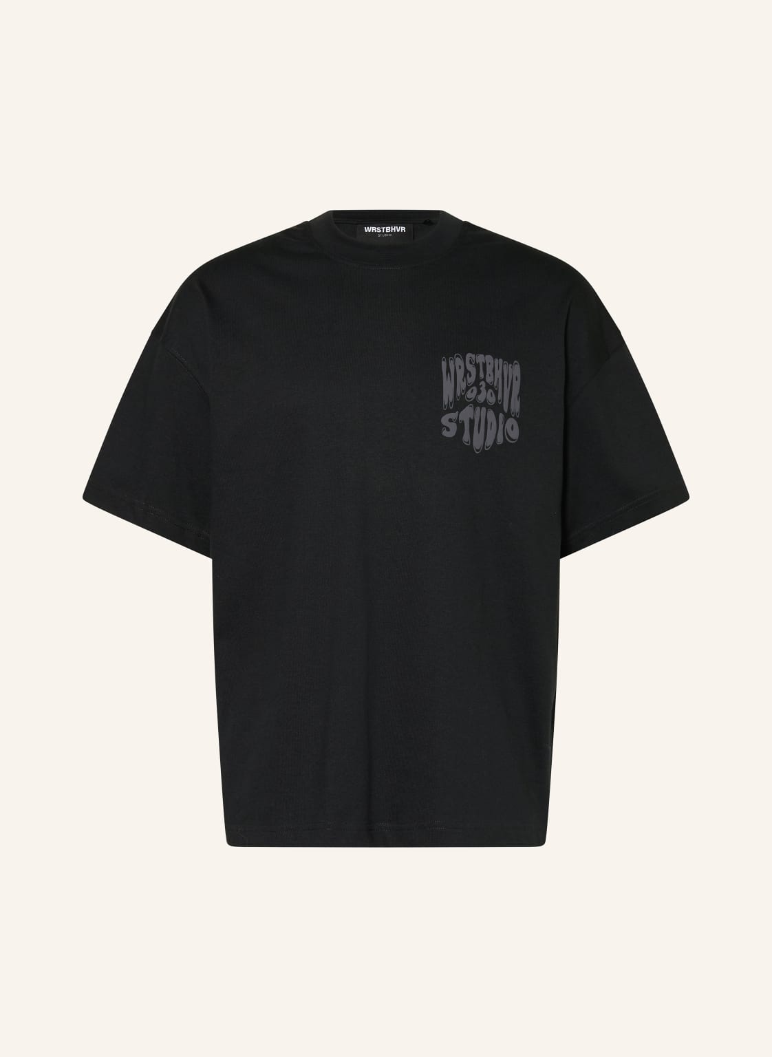 Wrstbhvr Oversized-Shirt Flynn v2 schwarz von WRSTBHVR
