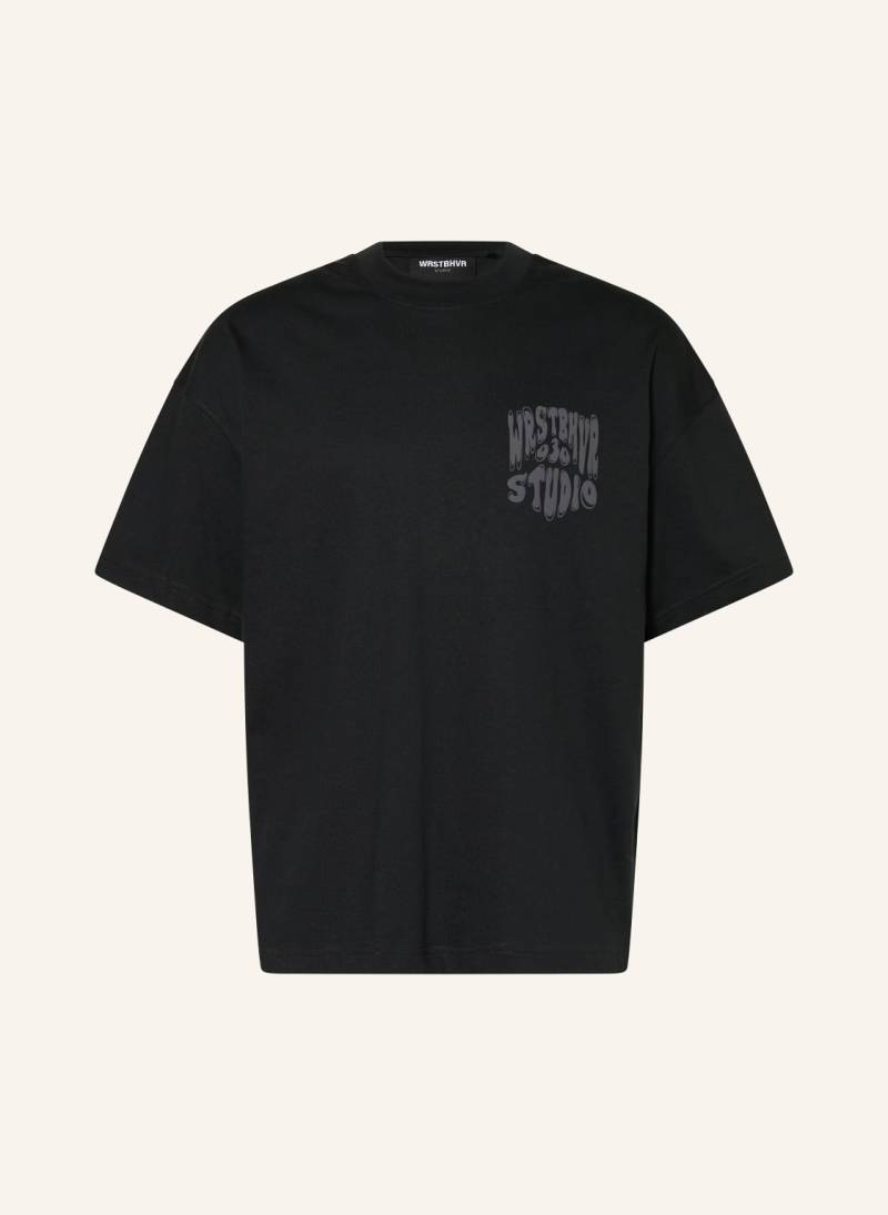 Wrstbhvr Oversized-Shirt Flynn v2 schwarz von WRSTBHVR