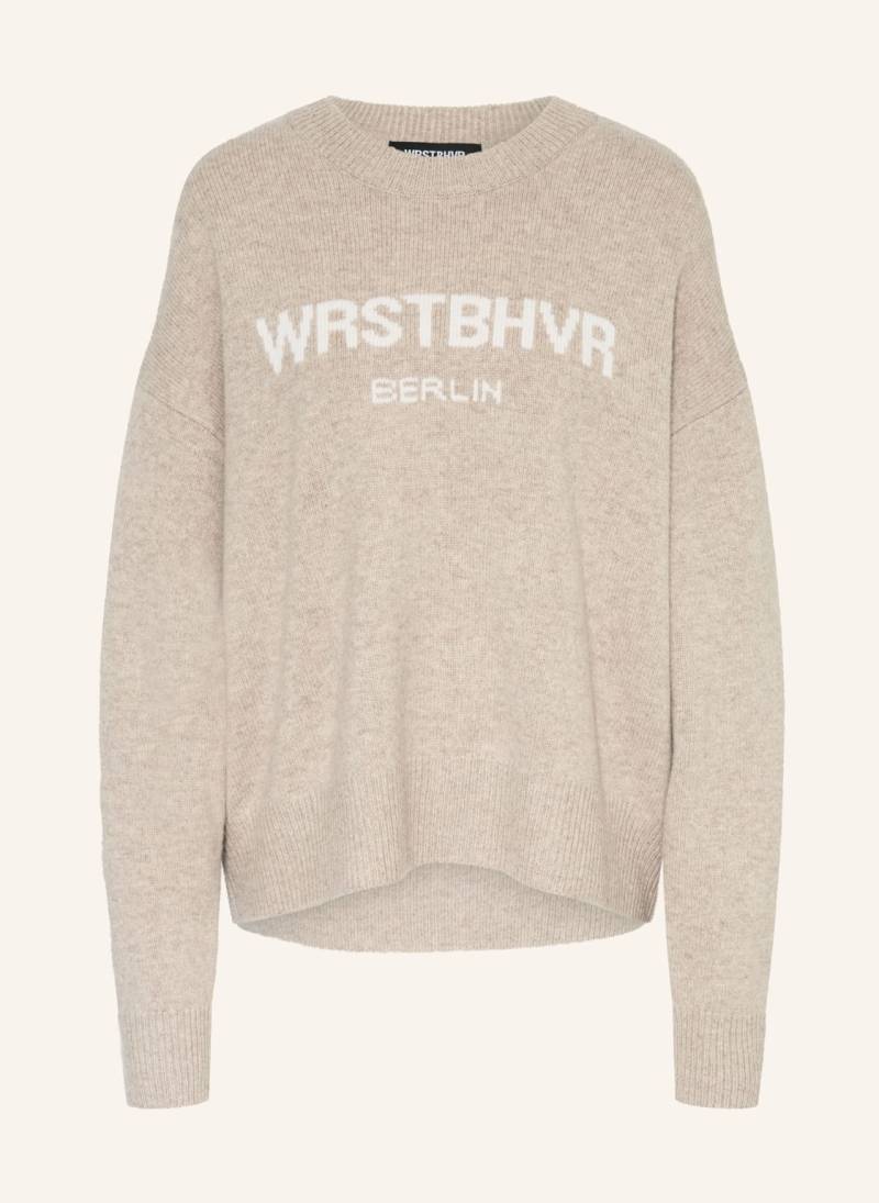 Wrstbhvr Pullover Eliam beige von WRSTBHVR