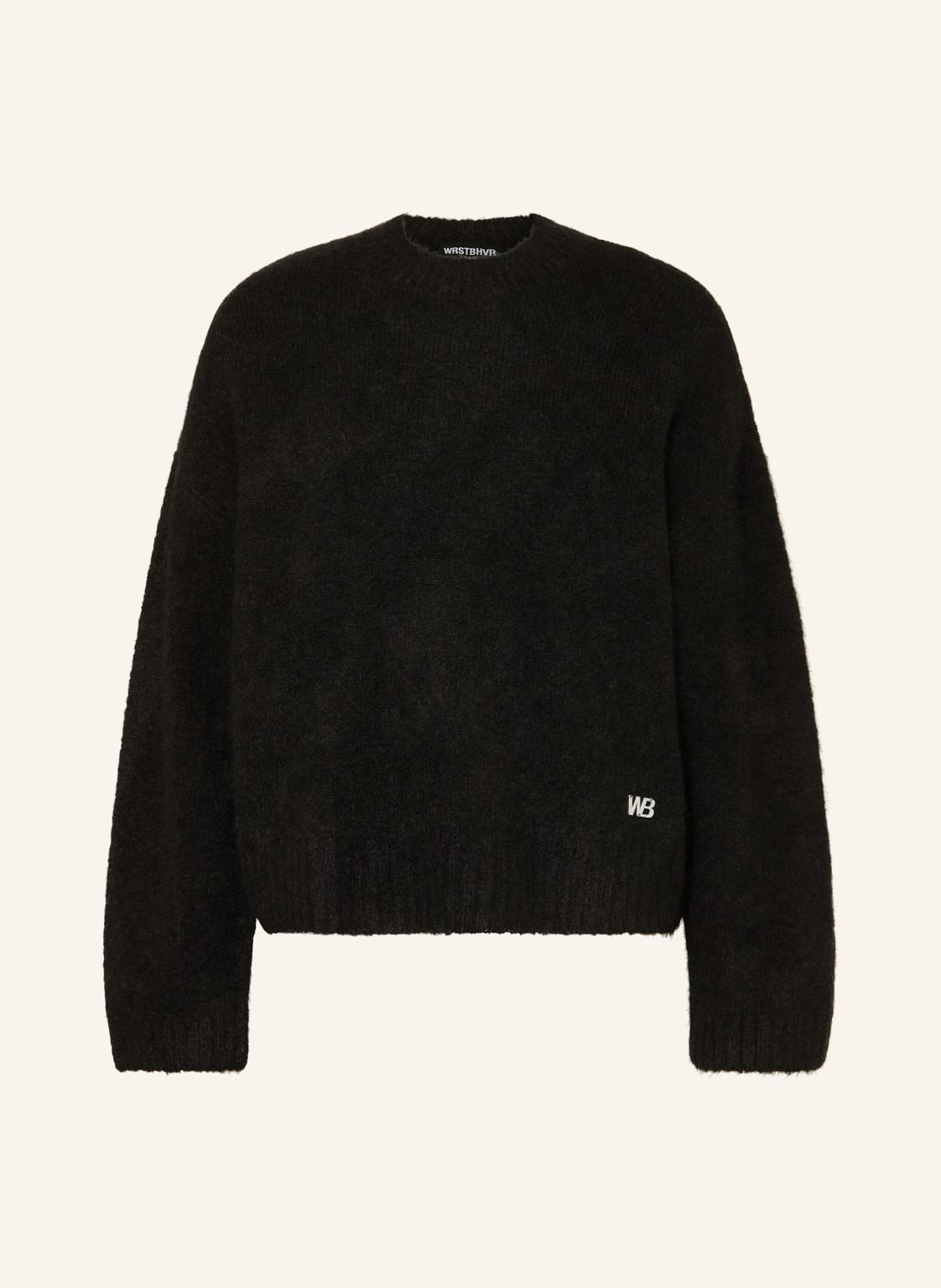 Wrstbhvr Pullover Enci Mit Alpaka schwarz von WRSTBHVR