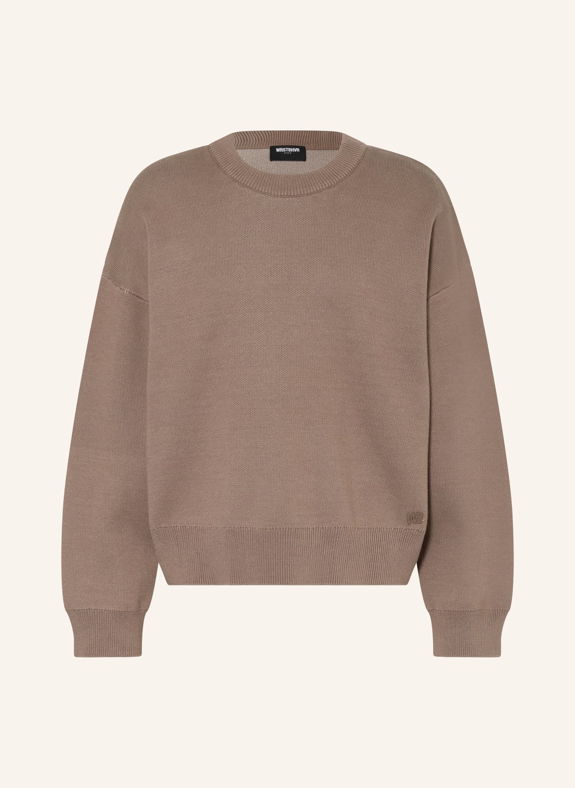 Wrstbhvr Pullover Garm beige von WRSTBHVR