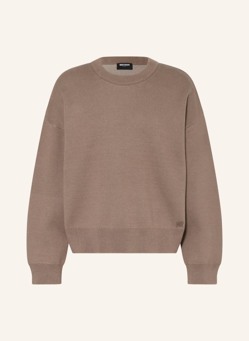 Wrstbhvr Pullover Garm beige von WRSTBHVR