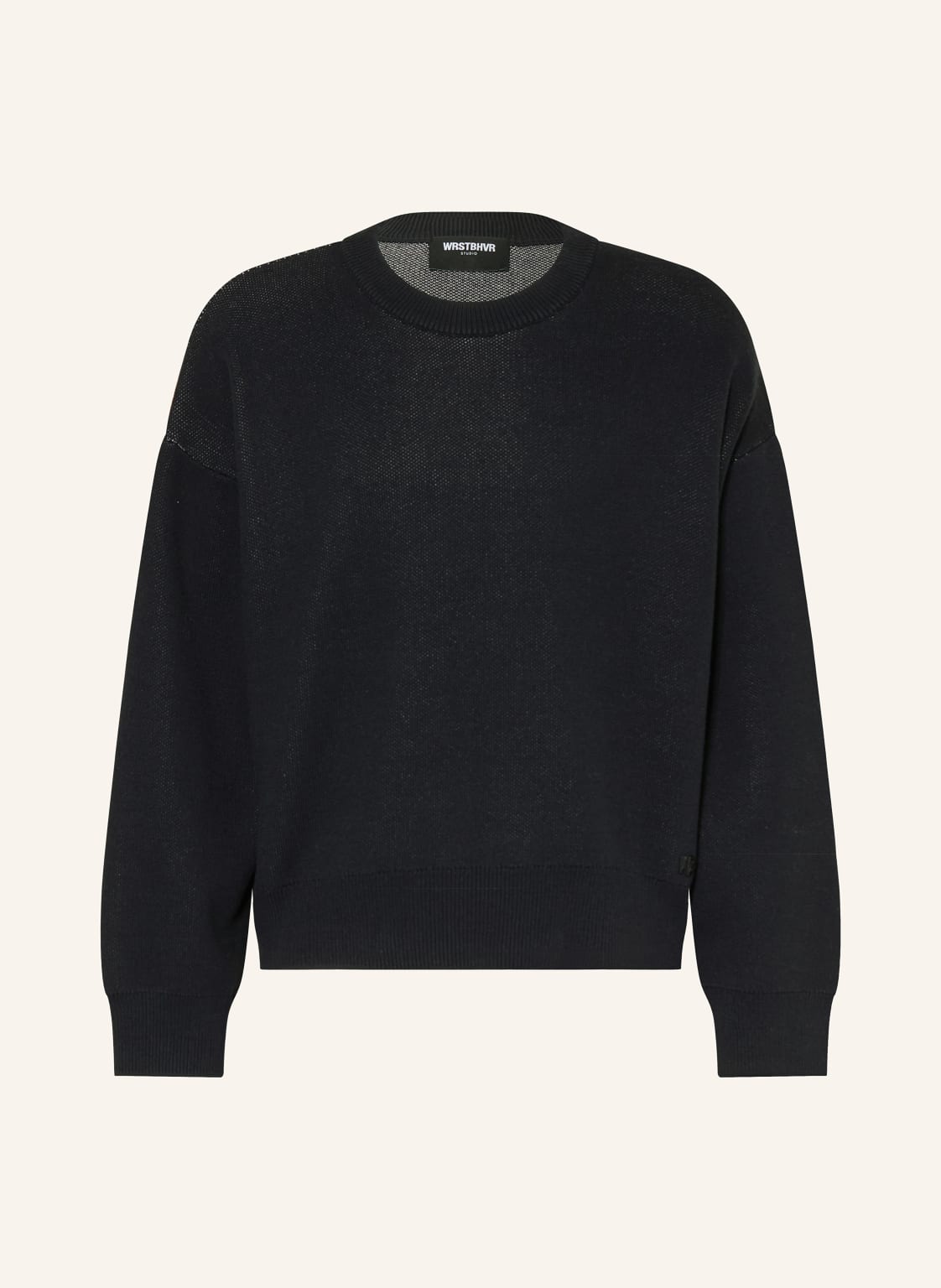 Wrstbhvr Pullover Garm schwarz von WRSTBHVR