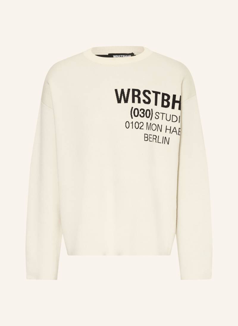 Wrstbhvr Pullover Nieo weiss von WRSTBHVR
