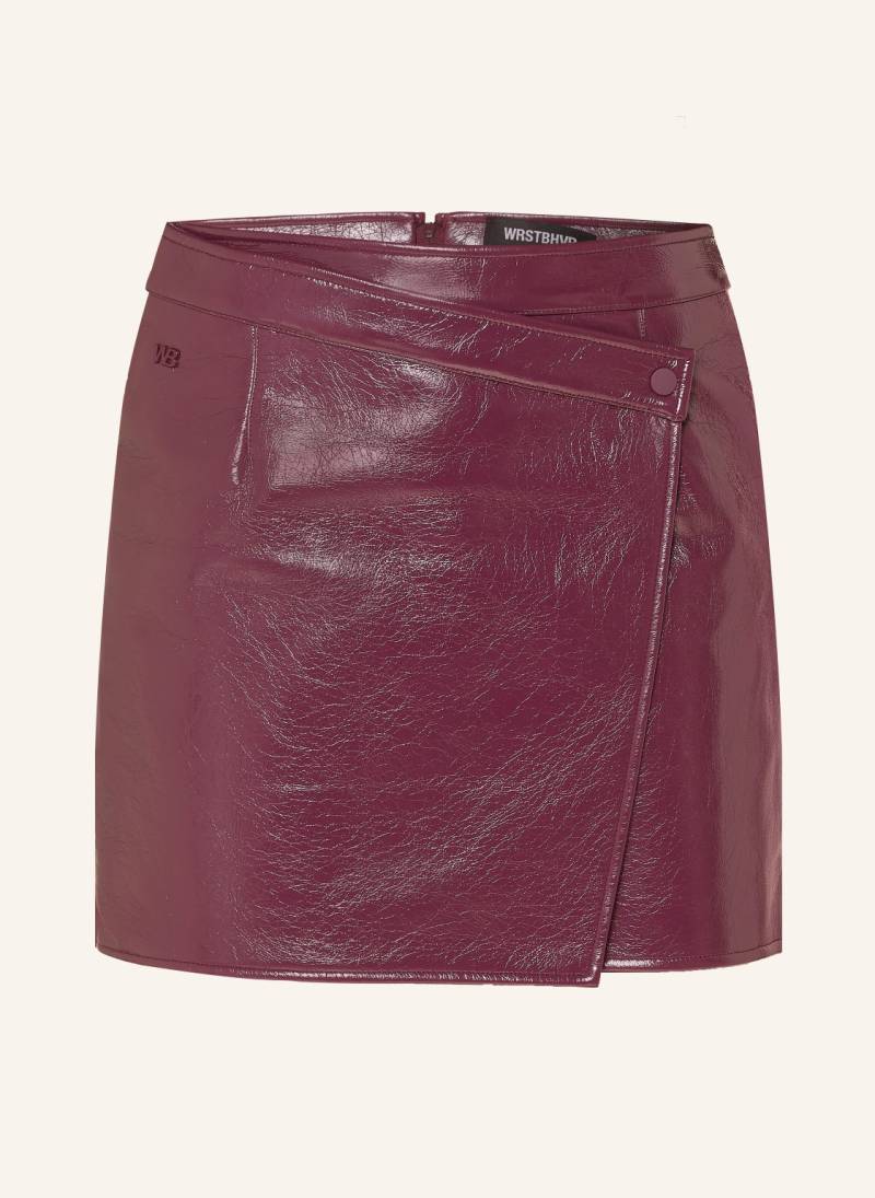 Wrstbhvr Rock Zaneta In Lederoptik rot von WRSTBHVR