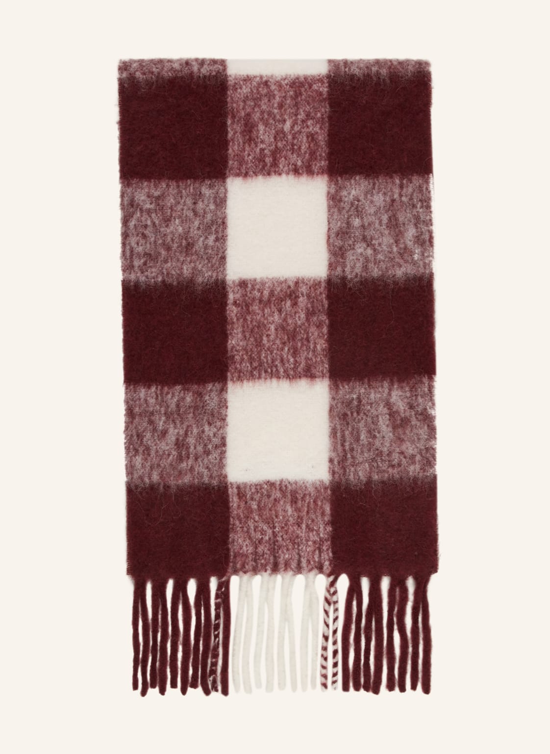 Wrstbhvr Schal Mit Alpaka rot von WRSTBHVR