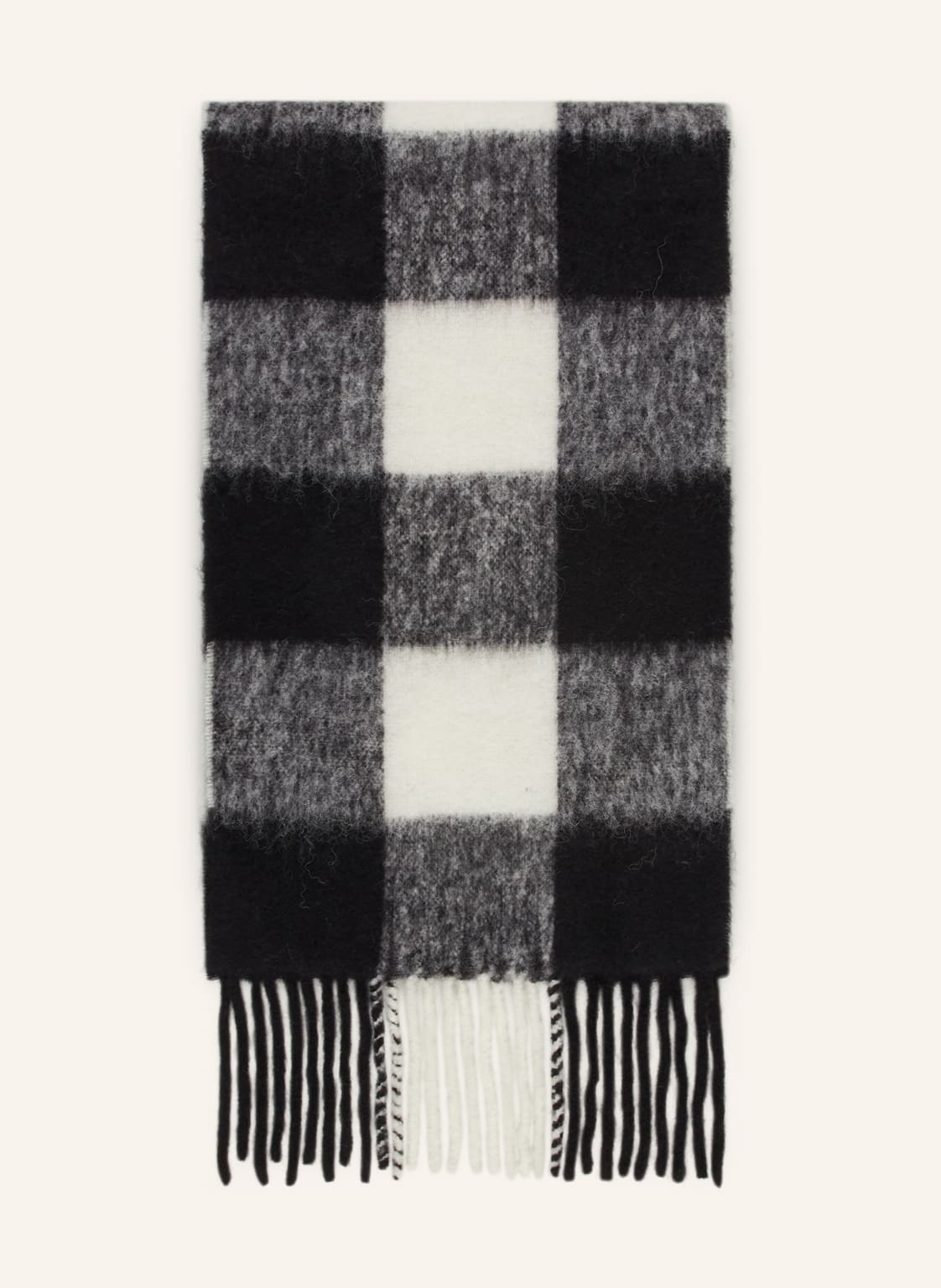 Wrstbhvr Schal Rania Mit Alpaka schwarz von WRSTBHVR