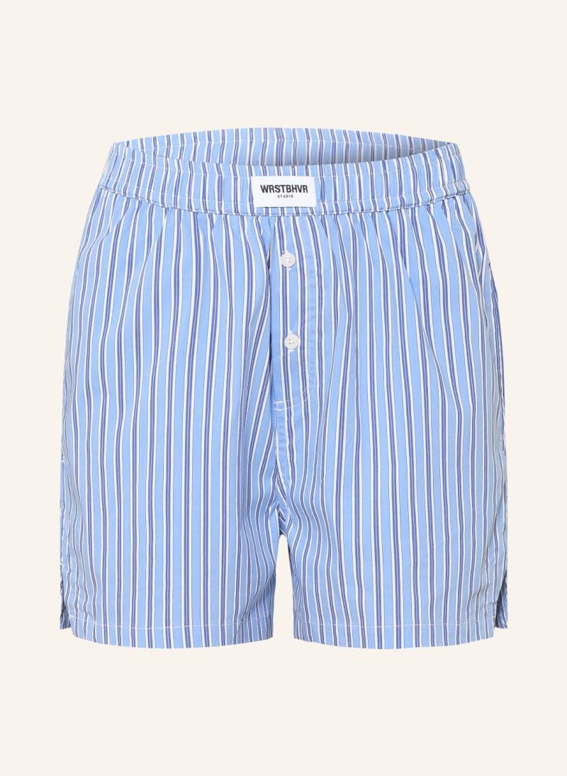 Wrstbhvr Shorts Almira blau von WRSTBHVR