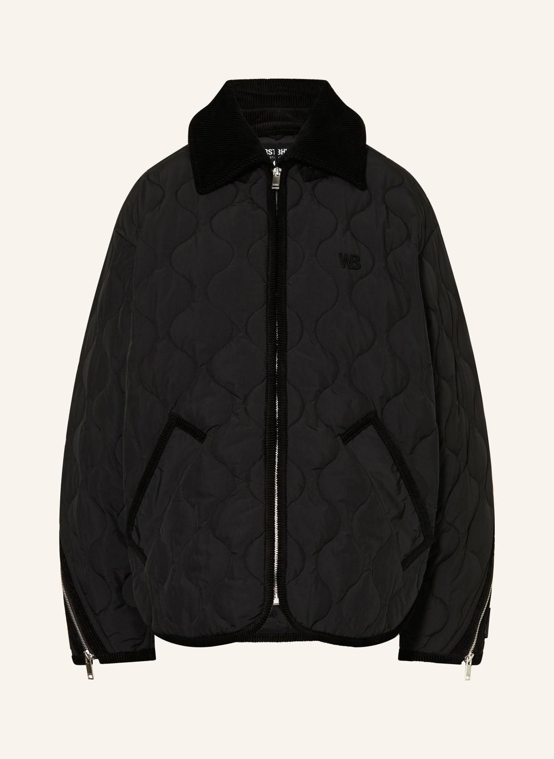 Wrstbhvr Steppjacke Buster v2 schwarz von WRSTBHVR