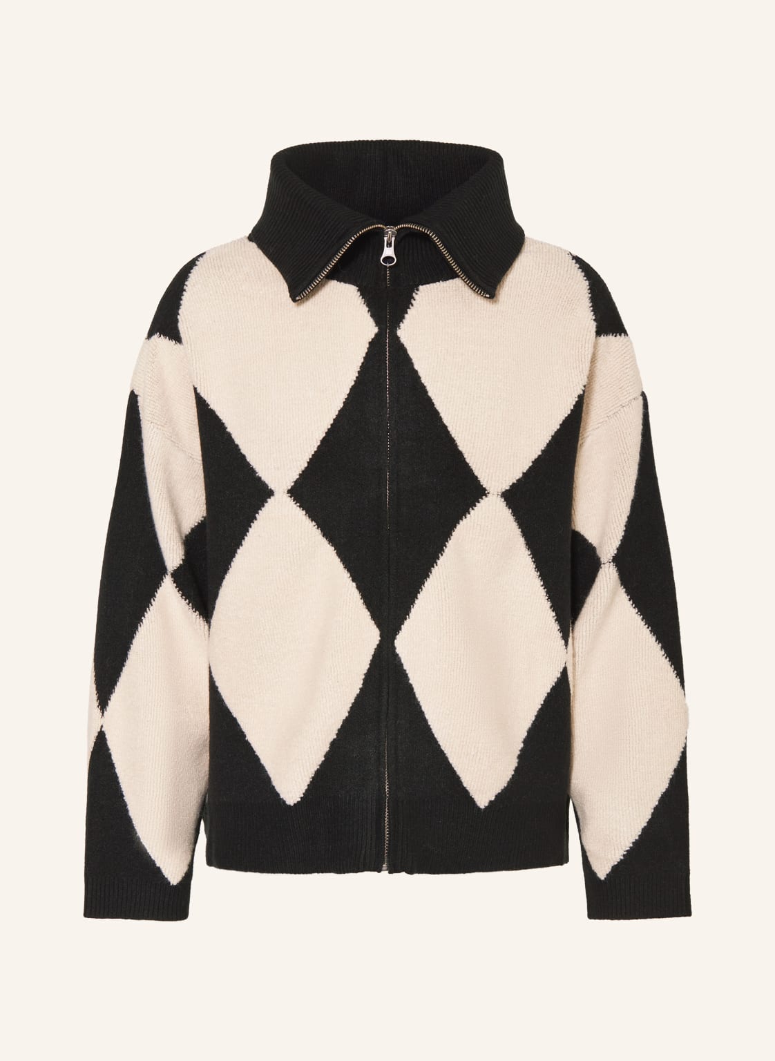 Wrstbhvr Strickjacke schwarz von WRSTBHVR