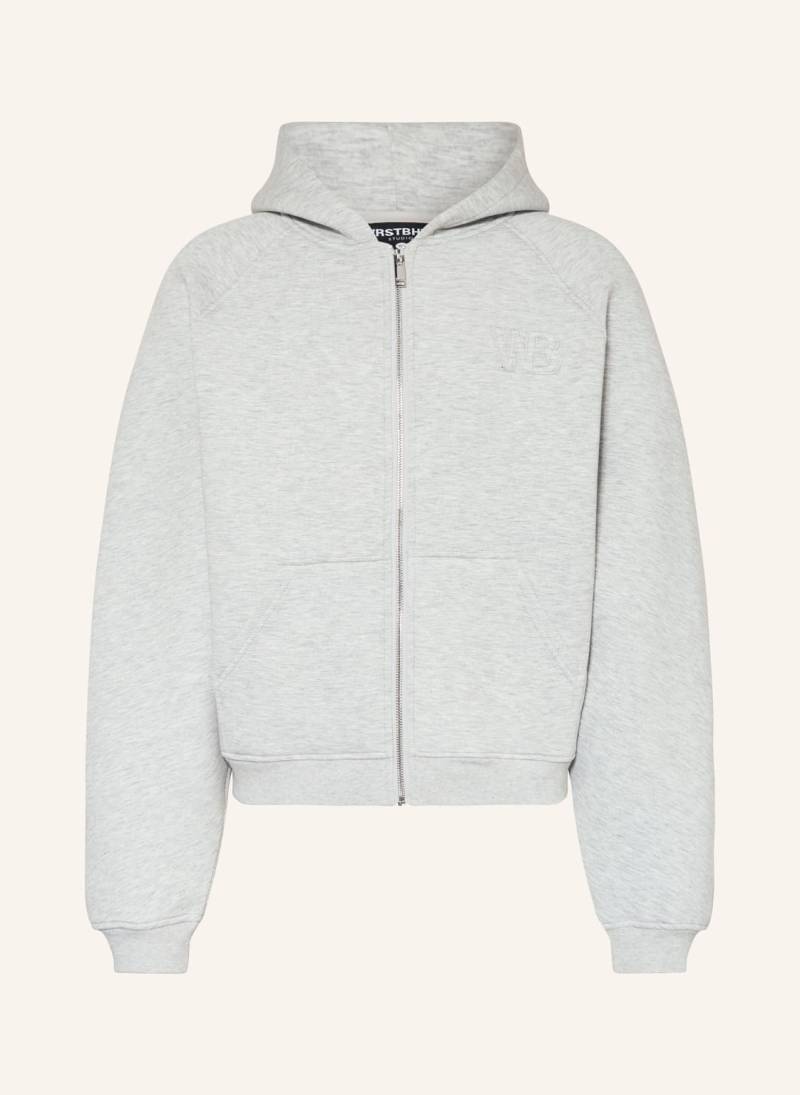 Wrstbhvr Sweatjacke Gruven grau von WRSTBHVR